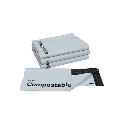 2 mil Biodégradable sac de courrier pré-ouvert emballage automatique poly courriers imprimés sur mesure