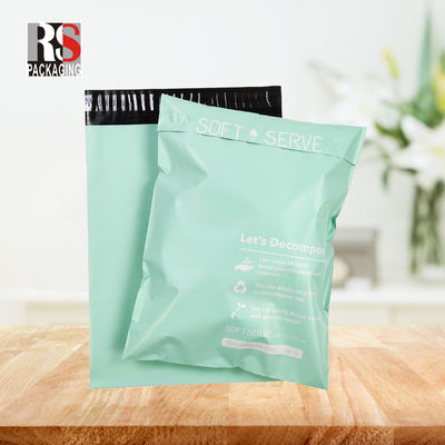 2 mil Biodégradable sac de courrier pré-ouvert emballage automatique poly courriers imprimés sur mesure