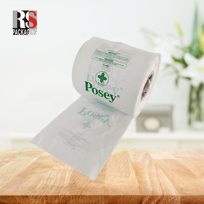 Sacs d'emballage perforés en plastique 5 pouces x 7 pouces imprimés sur mesure