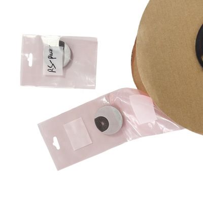 2 pouces mini pré-ouverts sacs d'auto en rouleau LDPE poly petit sac d'emballage en plastique
