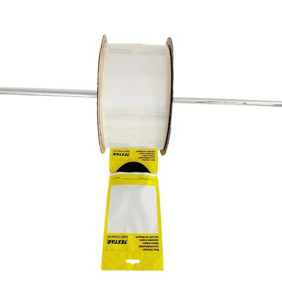 2 pouces mini pré-ouverts sacs d'auto en rouleau LDPE poly petit sac d'emballage en plastique
