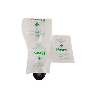 8X10&quot; 2 Mil White Back Pre-ouvert Poly Bags sur un rouleau perforé pour une distribution facile