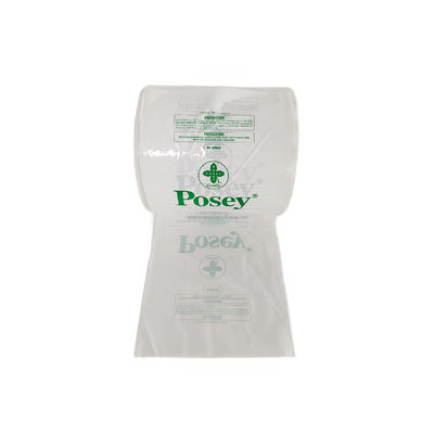 8X10&quot; 2 Mil White Back Pre-ouvert Poly Bags sur un rouleau perforé pour une distribution facile