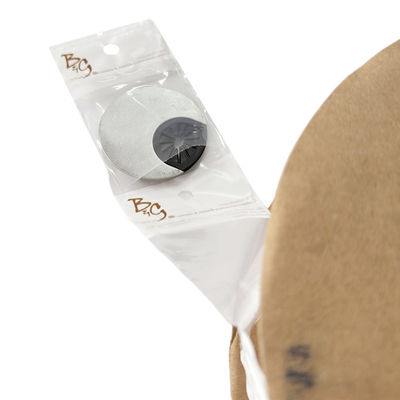 Sacs poly ouverts pré-ouverts en PE Coex opaque blanc pur Sacs auto-sacs perforés sur rouleau