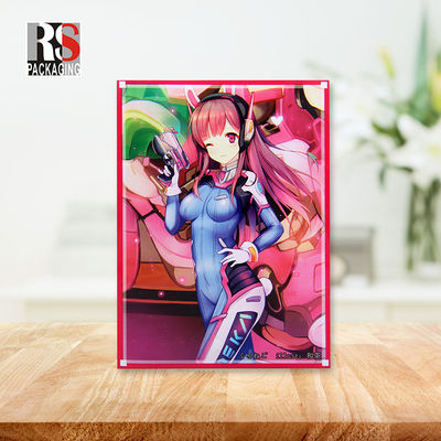 Opp Carton en plastique Manches de cartes de jeu dures Carte de trading transparente Manches en plastique