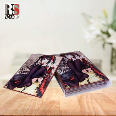 Protecteurs de cartes de jeu en PP à manches rigides