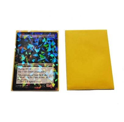 Top Open PP Trading Jeu de cartes Manches Holographique Toploader Manches Art personnalisé Imprimé