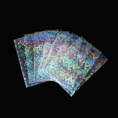 Top Open PP Trading Jeu de cartes Manches Holographique Toploader Manches Art personnalisé Imprimé