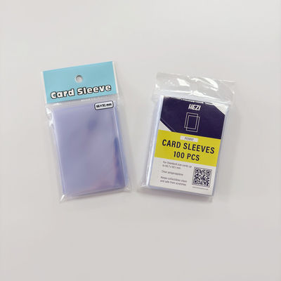 Hologramme personnalisé composé de 100 pochettes de cartes pour la protection et le tirage des cartes de jeu