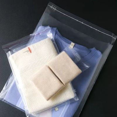 Sac en plastique poly durable pour vêtements Sac auto-adhésif à joint