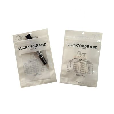 PET / VMPET / CPP Fermeture à glissière poly imprimé sac pour bikini / bas de soie / chaussettes emballage