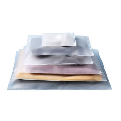 CPE / PE / PPE poly sac imprimé étanche à l'humidité Mylar gelé Zip Lock sacs pour les vêtements