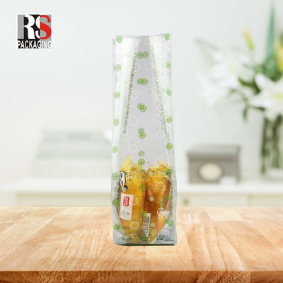 Couleurs claires Bopp Opp Sac à fond plat Sac à fond carré en plastique Pour sceller les bonbons