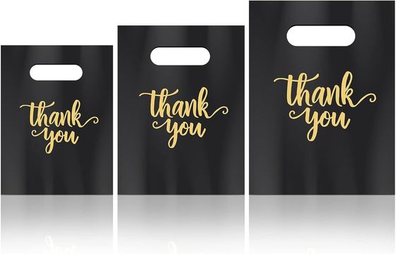 Sacs cadeaux en plastique réutilisables pour magasins de détail