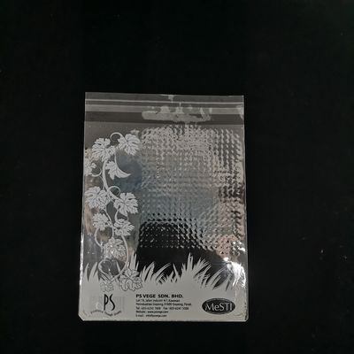 Taille personnalisée Sacs microperforés Sacs d'emballage en plastique poly pour biscuits à fruits