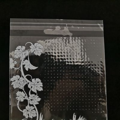 Taille personnalisée Sacs microperforés Sacs d'emballage en plastique poly pour biscuits à fruits