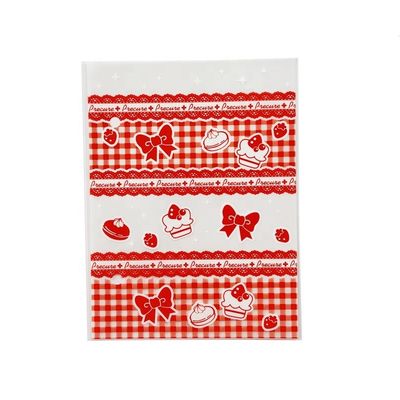 Chocolat emballé Opp Header sac auto-adhésif Sceau clair OPP sac de violoncelle pour collations