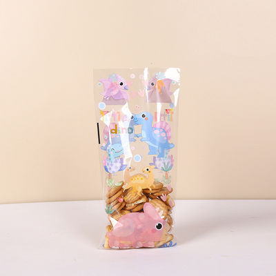 Sac en plastique Bopp poly sac de fête d'anniversaire sac de butin pour les bonbons emballage de gelée gommée