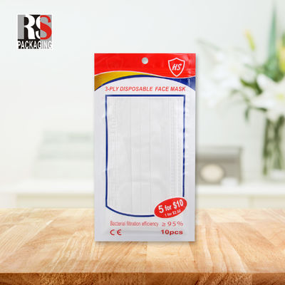Sacs poly laminés à l'odeur résistant à la fermeture à trois côtés pour emballage de patch