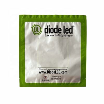 Emballage à bande lumineuse LED en papier d'aluminium personnalisé Sac à fermeture à glissière antistatique avec entailles déchirantes