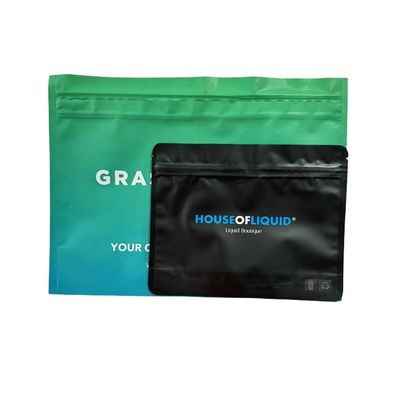 Sacs en papier peint sur mesure pour l'emballage des feuilles de tabac Sacs de cigares en plastique vides en feuilles naturelles