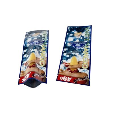 Sacs en papier peint sur mesure pour l'emballage des feuilles de tabac Sacs de cigares en plastique vides en feuilles naturelles