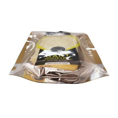 Mylar Clear plastique debout sac fermeture à glissière sacs d'emballage de biscuits avec gravure