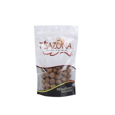 Sacs en plastique imprimés sur mesure ZipLock Stand Up pouch pour poudre de gâteau poudre de thé Matcha