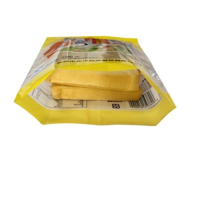 Paquet de couleurs personnalisé pour les sacs en plastique résistant à l'huile de saucisses surgelées