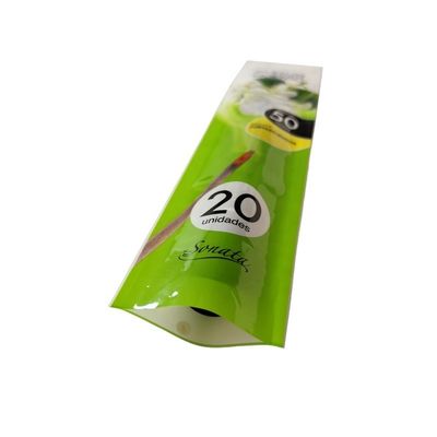 Sac de stockage de cigares personnalisé de qualité alimentaire avec emballage en feuille de papier thermique étanche à l' odeur