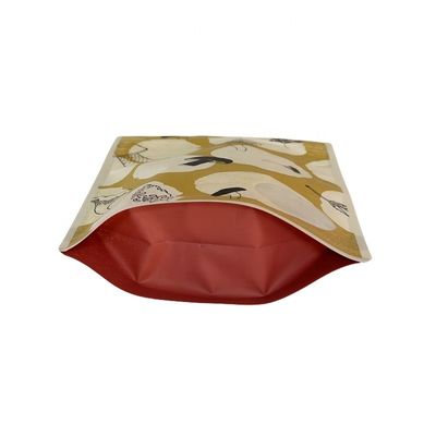 Emballage alimentaire Fermeture à glissière Poly sac stratifié plastique gelé à nouveau verrouillable sac à sacs debout
