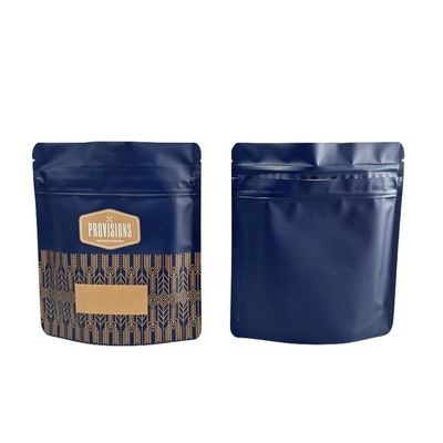 Mylar Stand Up Sac à fermeture à glissière anti-odeur Stockage de nourriture pour animaux de compagnie