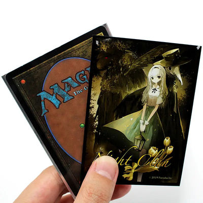 Matériau recyclable Manches de cartes Design léger Modèle personnalisé