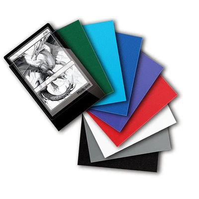 Rouge Jaune Bleu Vert Noir personnalisé Premium Mtg Carte Matte Bouclier Manche