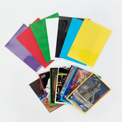 Personnalisé parfait archivalpro Hard Baseball plastique Ygo Mtg Jeu multi couleurs Manches de cartes