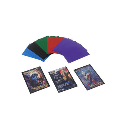 Sac d'emballage de cartes de jeu personnalisé épaissit translucide congelé sac en plastique scellé à chaud sac de dessin animé Ultraman
