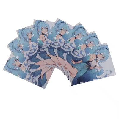 Détenteurs de cartes personnalisés Toploader de protection Transparent Standard Cartes de trading Manches