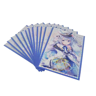 Protection personnalisée de haute qualité pour cartes laser à double manche pour cartes sportives professionnelles