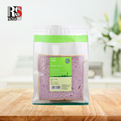 Micro-perforé sac fermeture à glissière de nourriture fraîche sac d'emballage de fruits et légumes