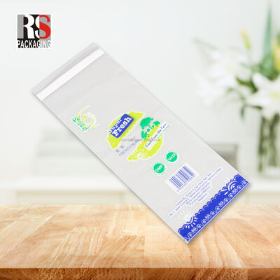 Sac d'emballage pour sandwich de légumes verts frais avec impression en héliogravure et thermoscellage OPP micro-perforé personnalisé