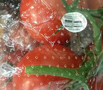 Supermarché à usage unique Ferme Fruits et légumes Produits alimentaires conserver frais Antifongique Cellophane Transparent Polybag OPP Sac d'emballage de légumes