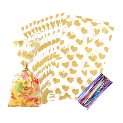 Enveloppe cadeau imprimée sur mesure cello cellophane sac à soupe de soirée Sac à soupe de fête