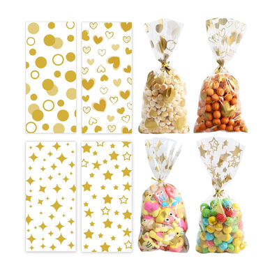 Chine Fabrication Impression personnalisée Transparent Céllo Bonbons Fête d'anniversaire Pillage Chocolats Sacs de confiserie