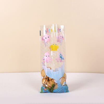 Traitement de conception unique sur mesure Fête d'Halloween de Noël Sac en plastique pour décorations et stockage