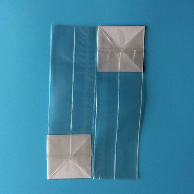 Sacs de bonbons en cellophane de Noël Célos de Noël Goody Bags avec des cravates pour les fêtes de Noël