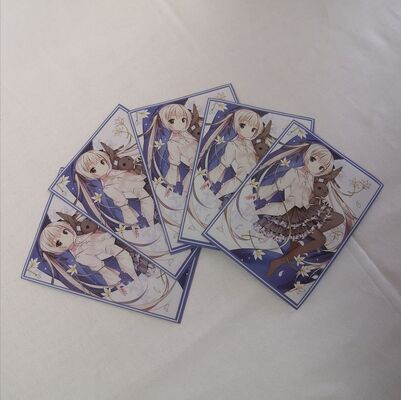 Carte d'animation personnalisée personnalisée protégeant les manches Jeu de cartes accessoire personnalisé Art Carte manche