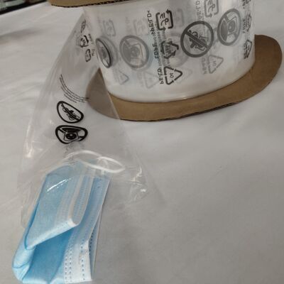 Sacs en plastique pré-ouverts de taille personnalisable avec caractéristique d'étanchéité thermique pour machine à emballer automatiquement