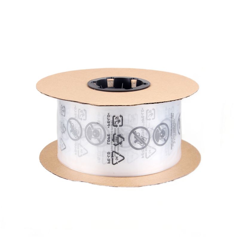 Avant Sac à main transparent blanc opaque à imprimer en couleur Sac en plastique perforé