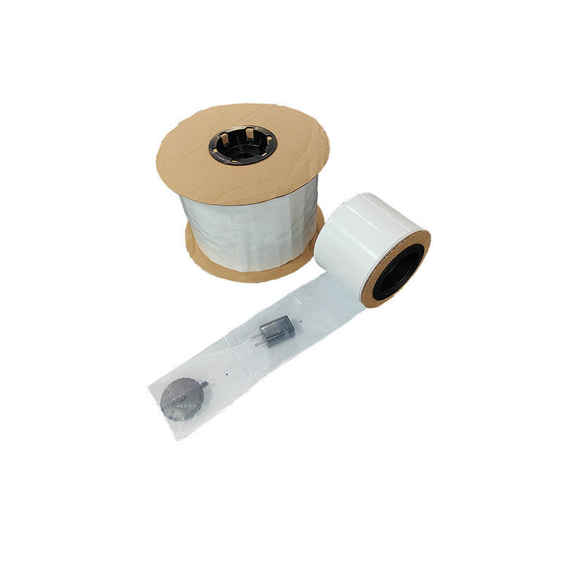 8X10&quot; 2 Mil White Back Pre-ouvert Poly Bags sur un rouleau perforé pour une distribution facile