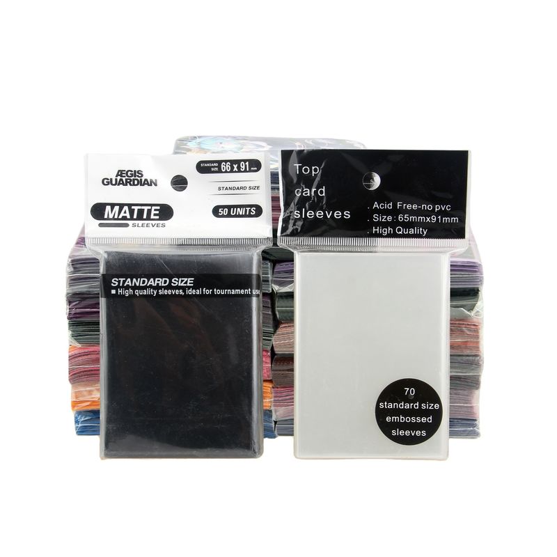 En PP imperméable Yugioh MTG Manches de cartes Taille standard Pour les jeux de cartes
